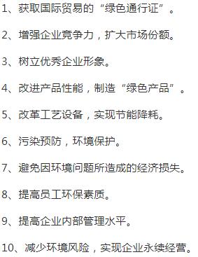 萍鄉
ISO14000認證意義